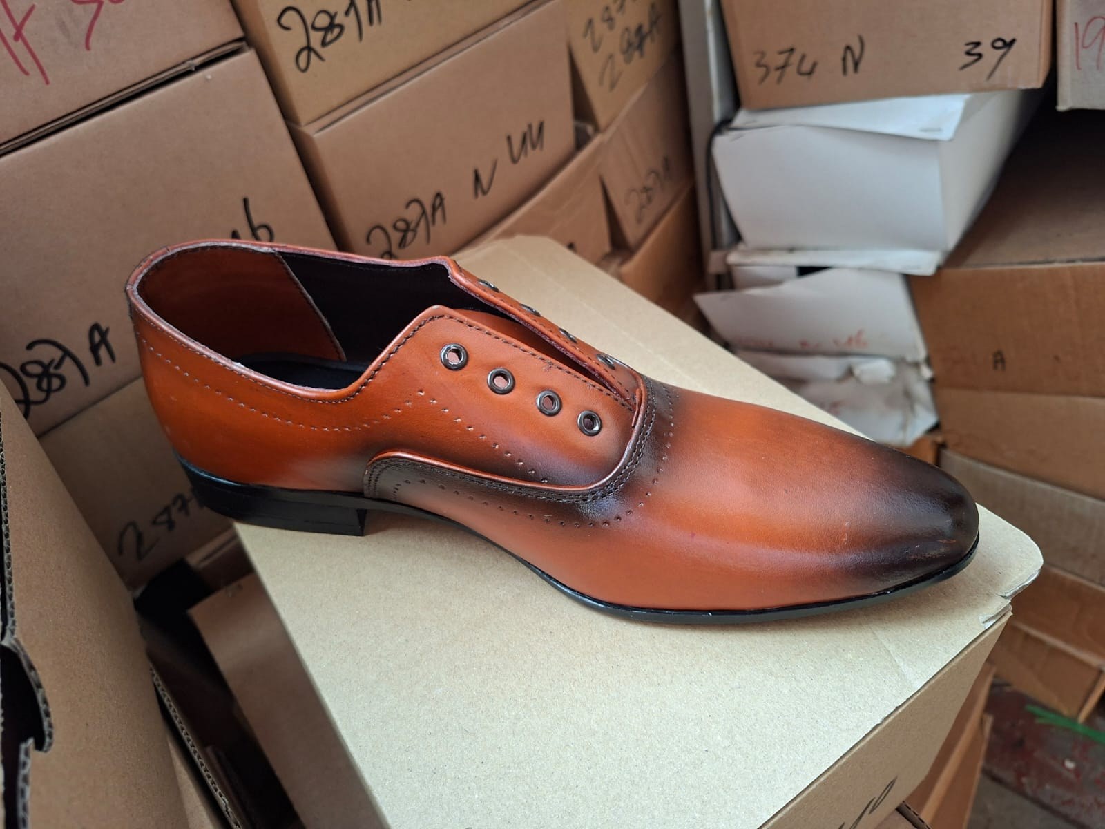 M.DOOKHOO & CIE NYLEX SHOES premium leather footwear