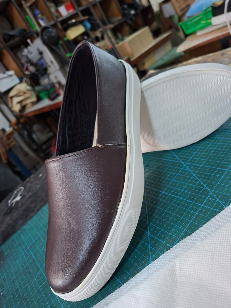Leather Safety Shoes by NYLEX SHOES Mauritius